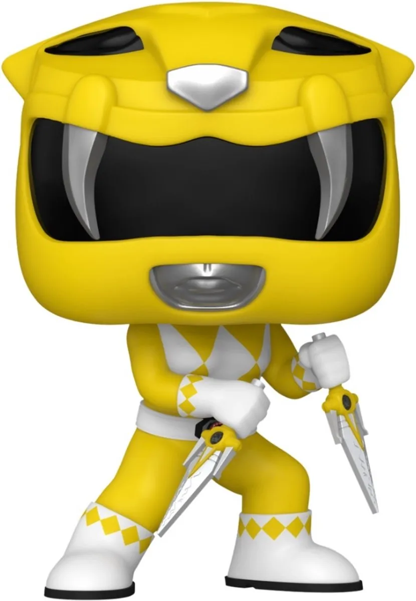 Funko Pop Power Rangers Geel Ranger #72158 - Multi