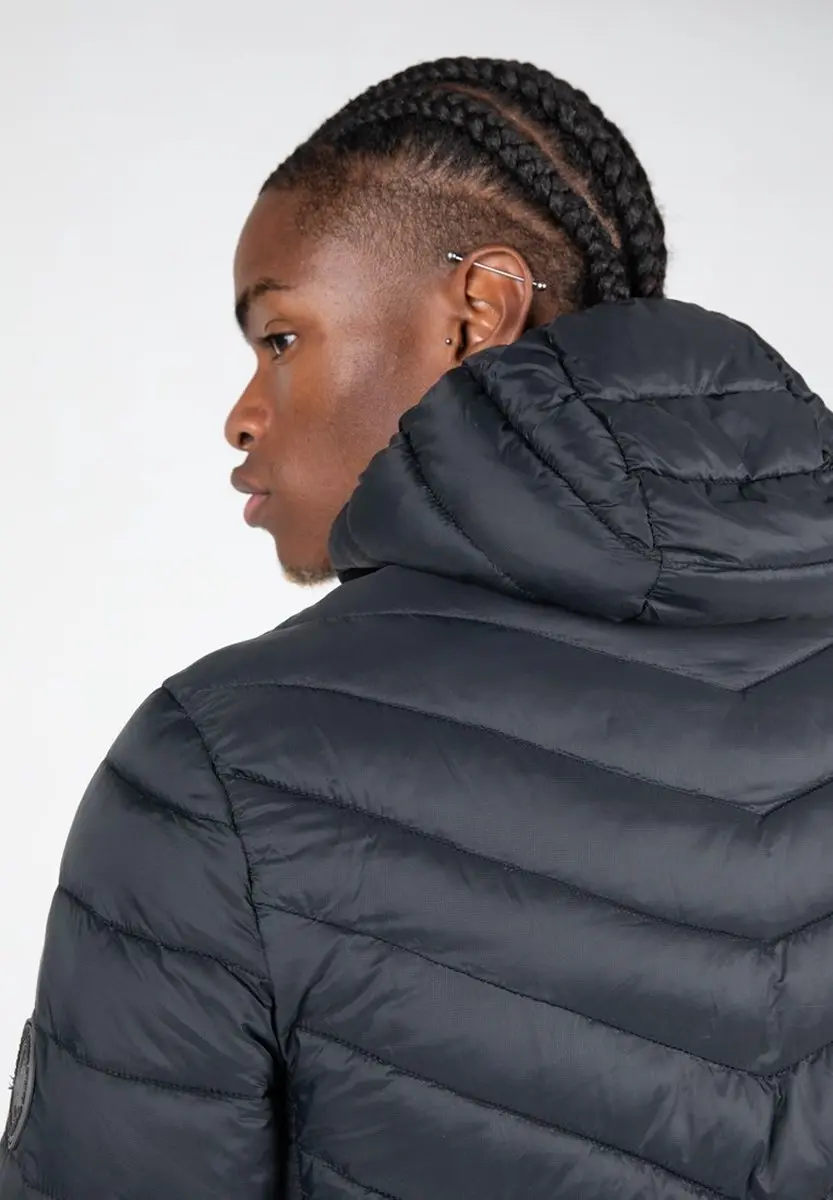 Gorilla Wear Osborn Pufferjas - Zwart - S