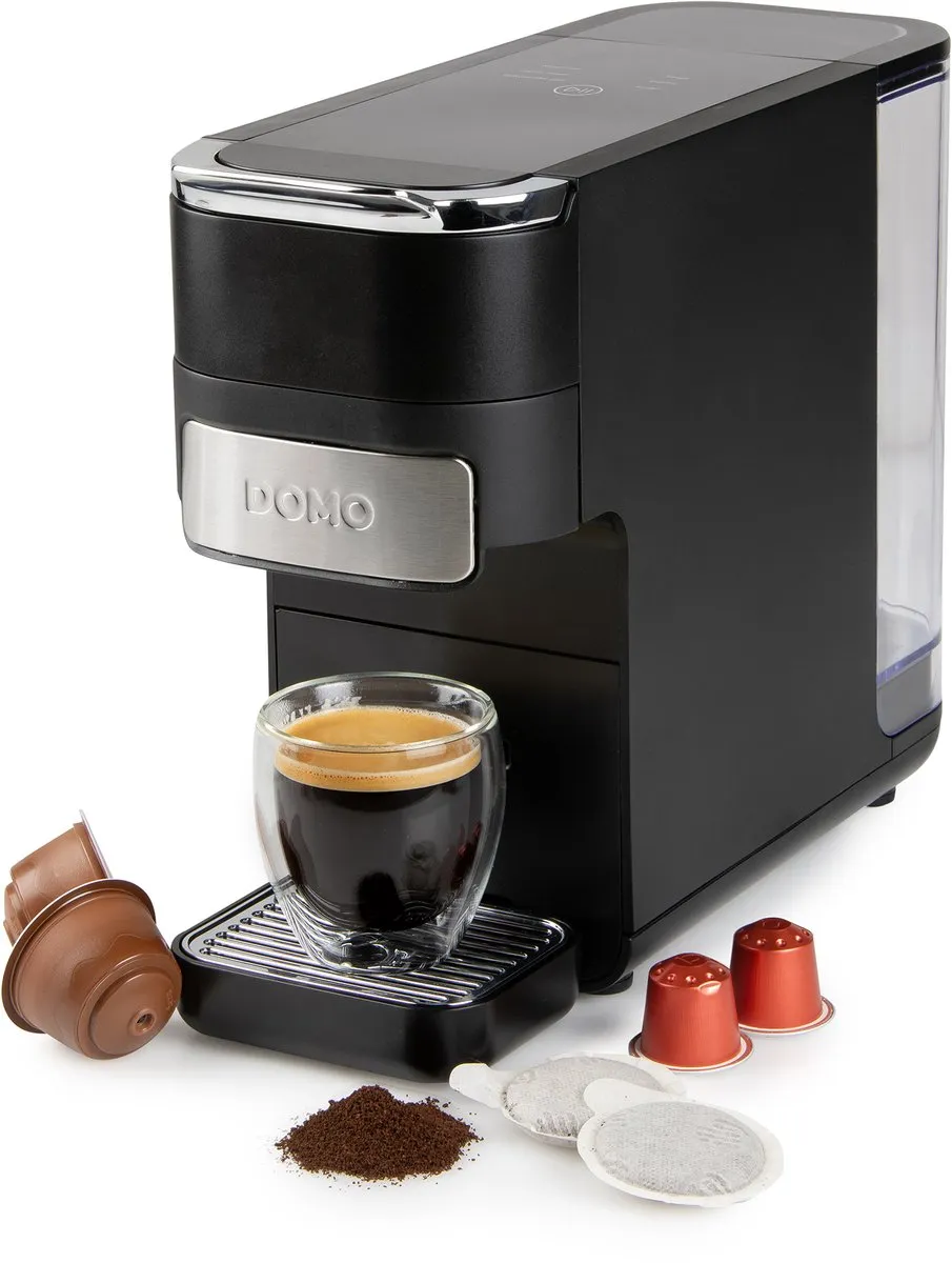 Domo DO748K 4-in-1 Koffiemachine