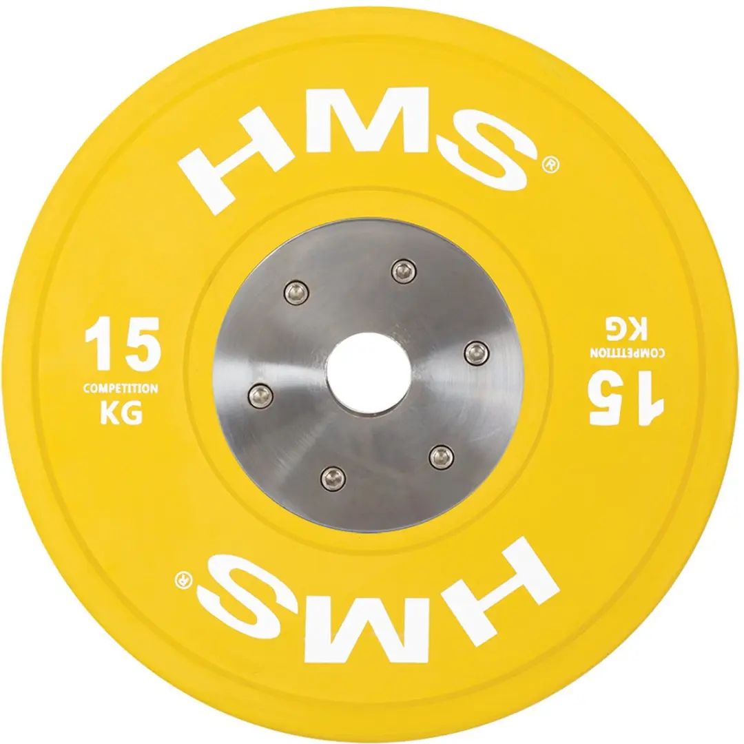 HMS TBR Profi Set Olympische Bumperschijven 140kg - 8 Stuks
