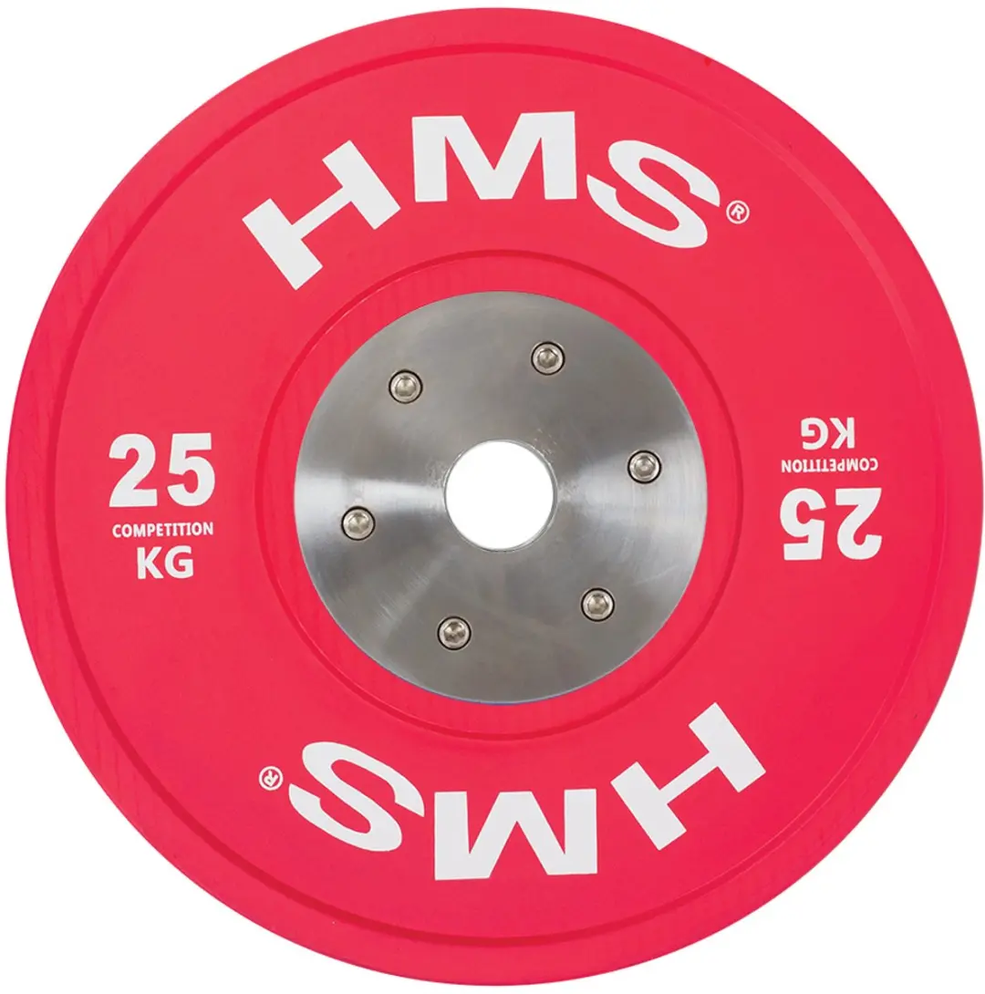 HMS TBR Profi Set Olympische Bumperschijven 140kg - 8 Stuks - afbeelding 6 van 6