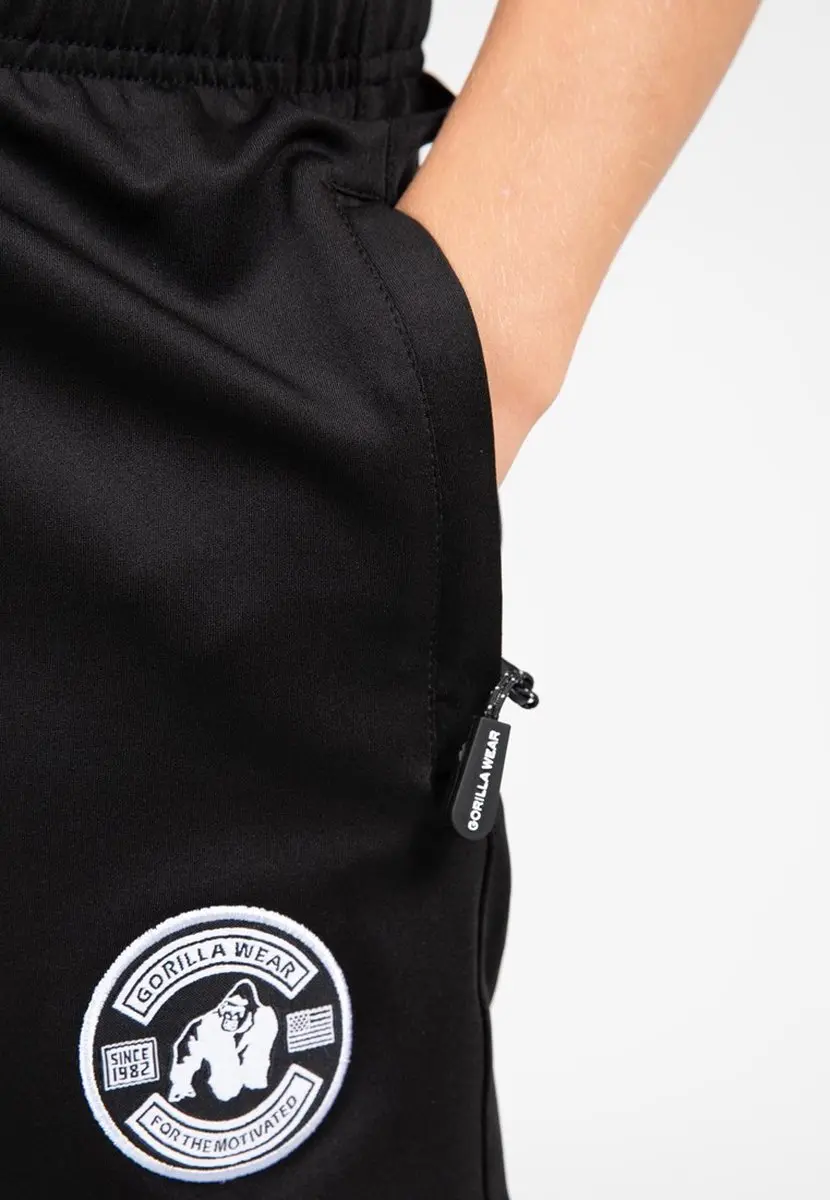 Gorilla Wear Vernon Kids Track Shorts 140 - Zwart