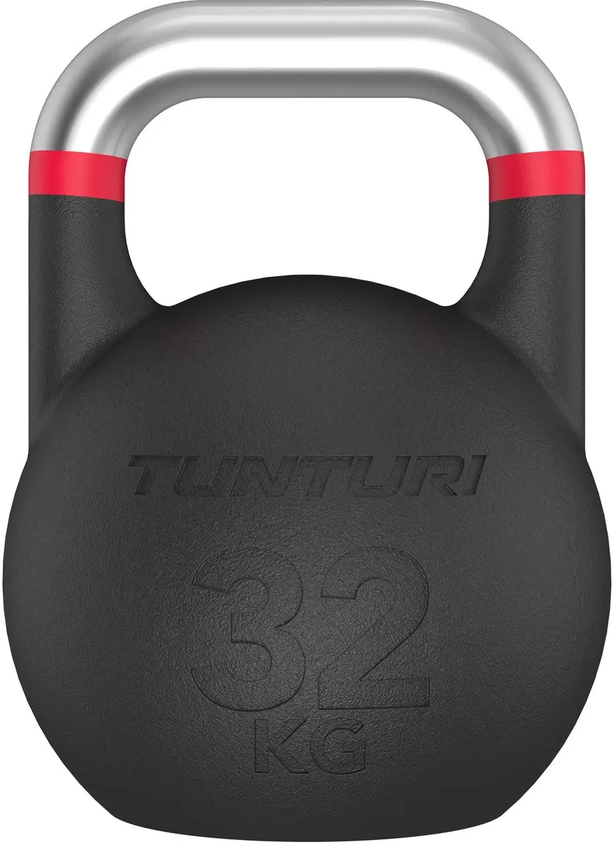 Tunturi Platinum Competition Kettlebell 32kg - Zwart