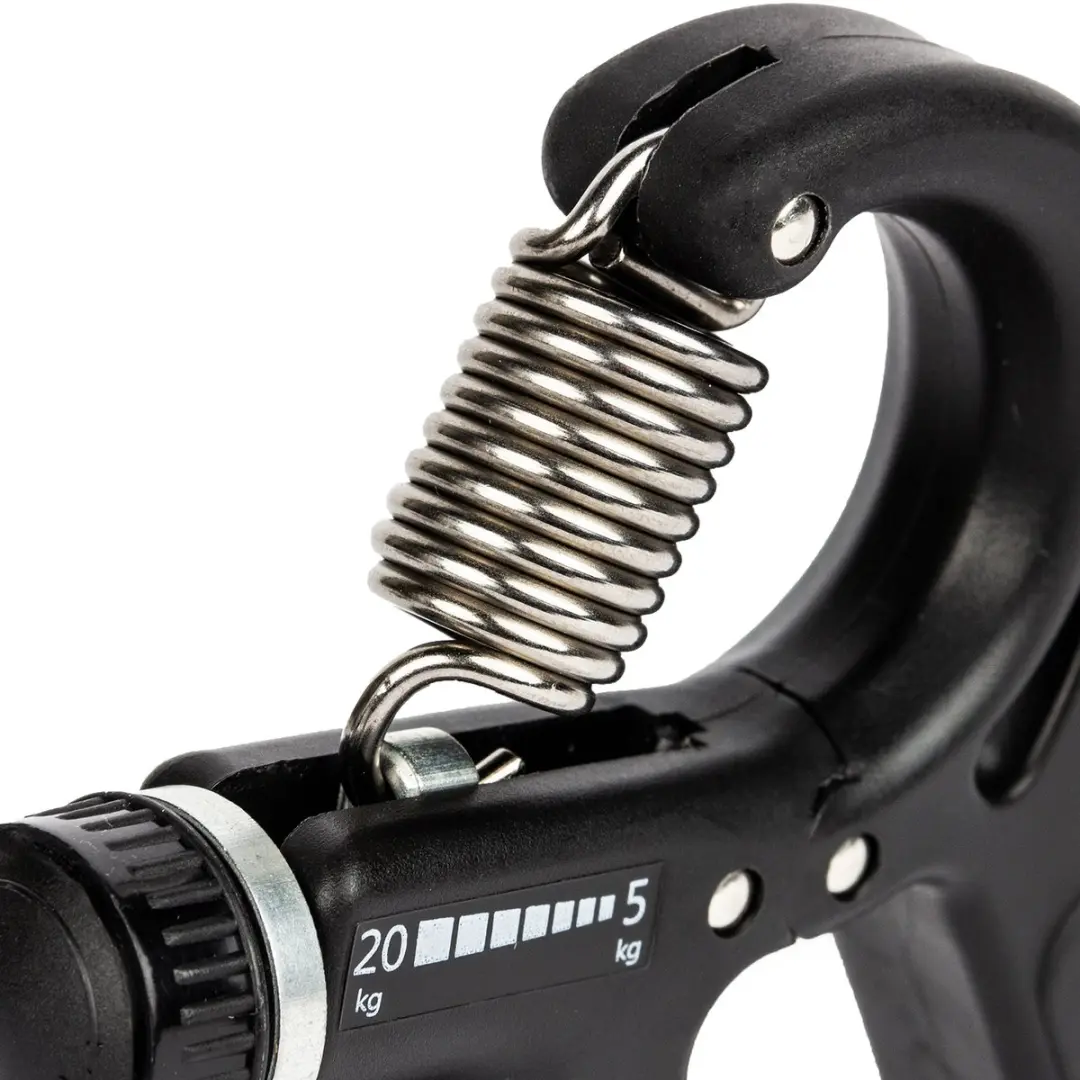Virtufit Verstelbare Handknijper 5-20kg - Zwart