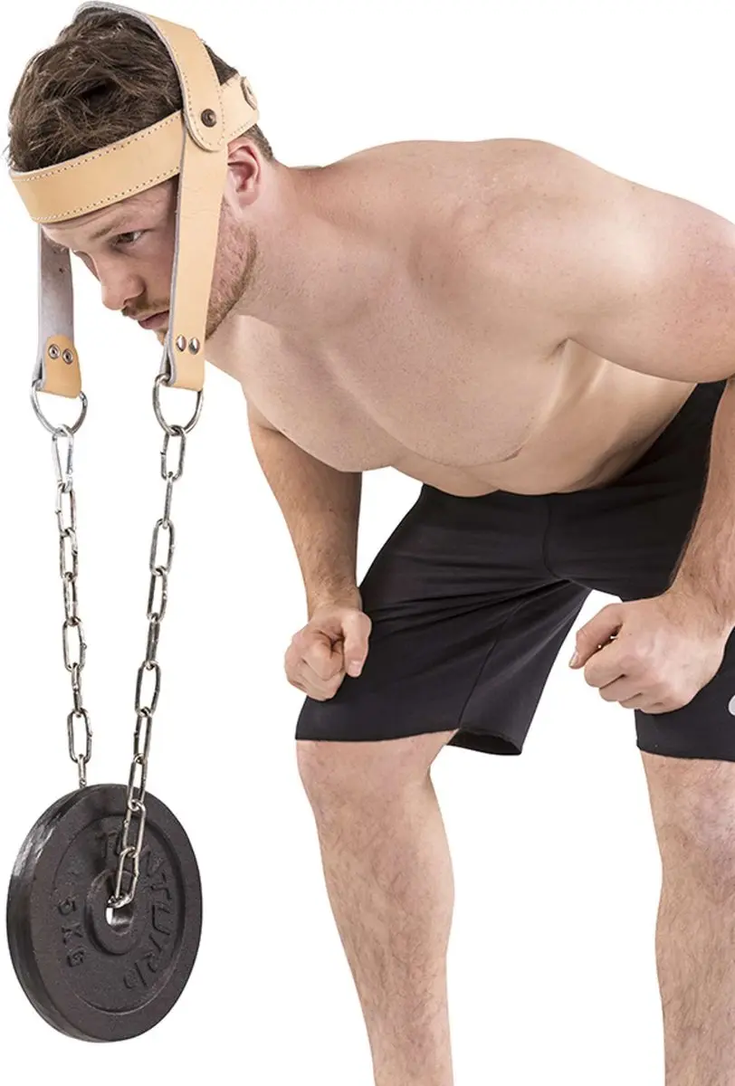 Tunturi Nek Trainingsriem - Lichtbruin