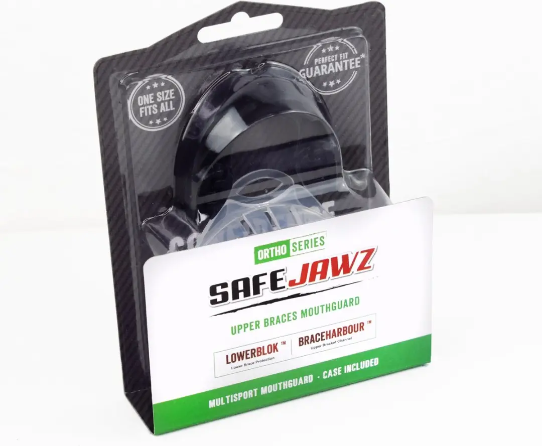 Safejawz Gebitsbeschermer Senior Zwart