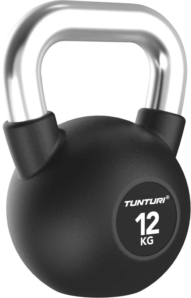 Tunturi Platinum Rubber Kettlebell 12kg