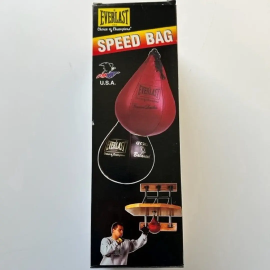 Everlast Opblaasbare Speedbag Rood - Hangend