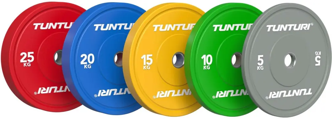 Tunturi Platinum Halterschijven 10kg - Groen