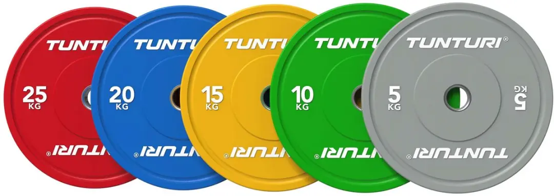 Tunturi Platinum Halterschijven 10kg - Groen