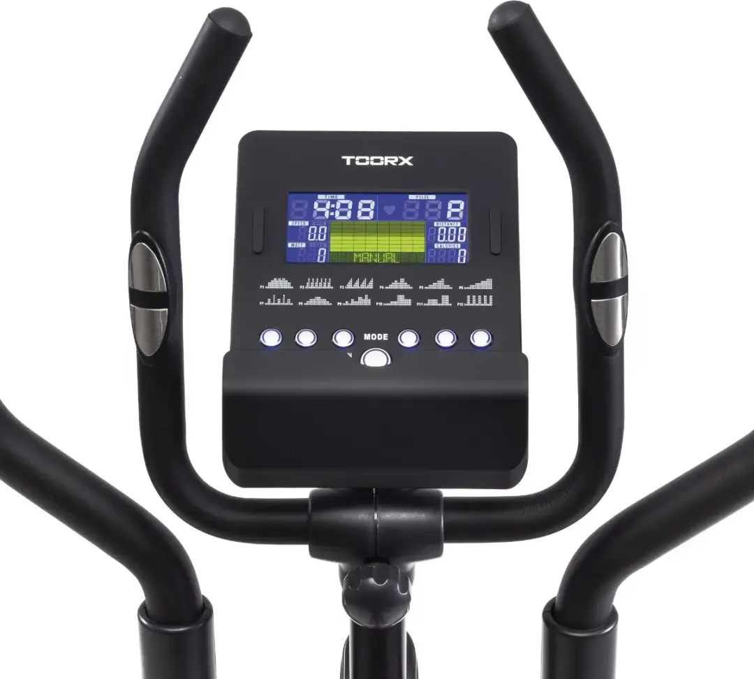 Toorx Fitness ERX-100-B Crosstrainer - 16 Niveaus - 20 Programma's - Zwart