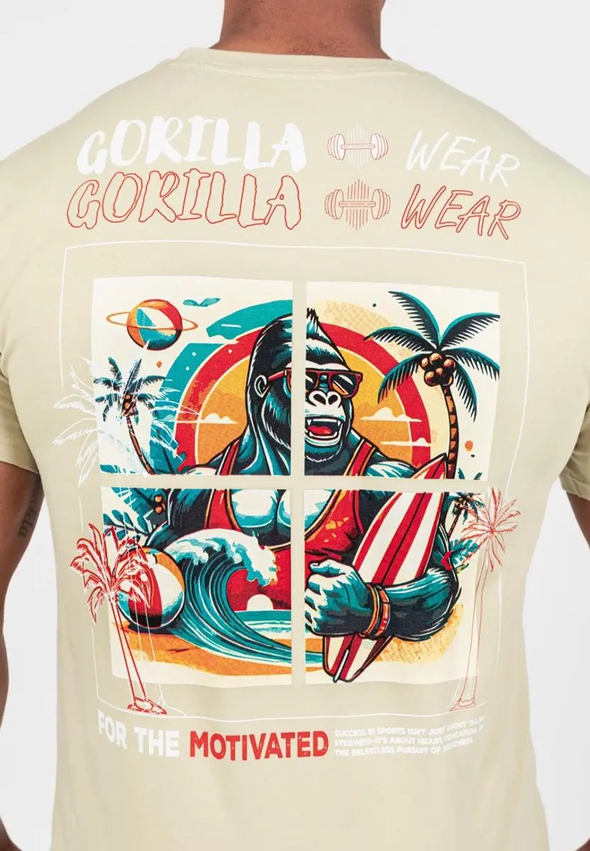 Gorilla Wear Santa Cruz T-shirt - Lichtgroen S