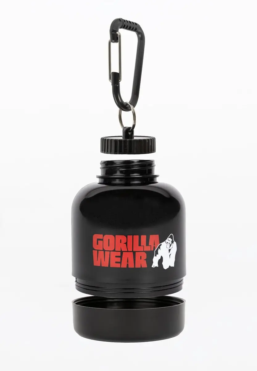 Gorilla Wear Supplement Sleutelhanger 60g - Zwart