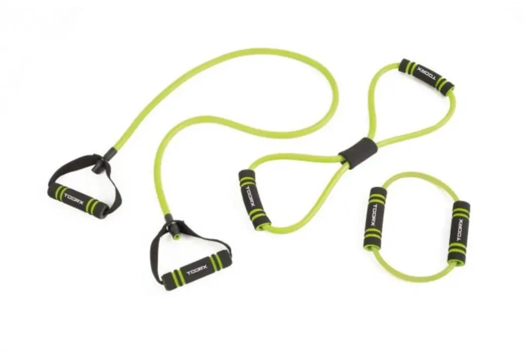Toorx Fitness Elastische Weerstandsbanden - 3 Stuks Groen