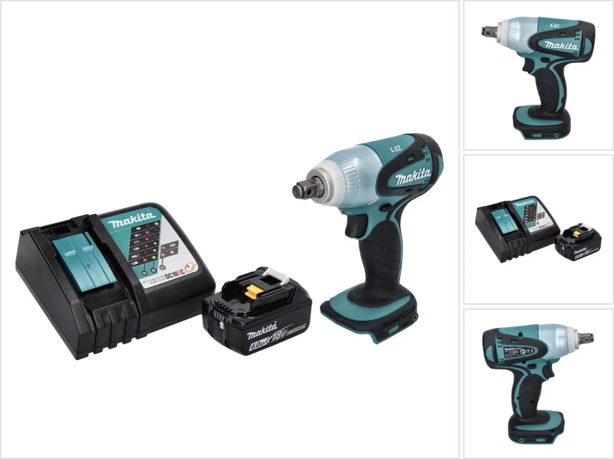Makita DTW 251 RG1 Slagmoersleutel 18V 230Nm