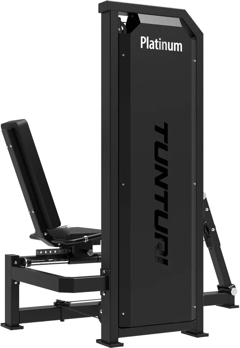 Tunturi Platinum Seated Leg Press Krachtstation 200kg - Zwart