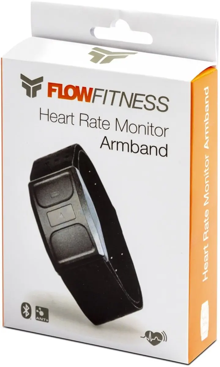 Flow Fitness FFA20003 Bluetooth Hartslagarmband - Zwart - afbeelding 6 van 6
