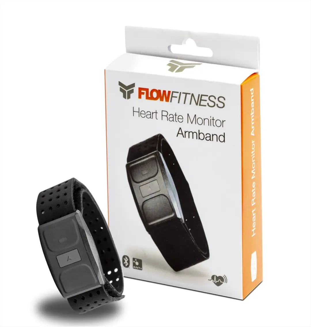 Flow Fitness FFA20003 Bluetooth Hartslagarmband - Zwart