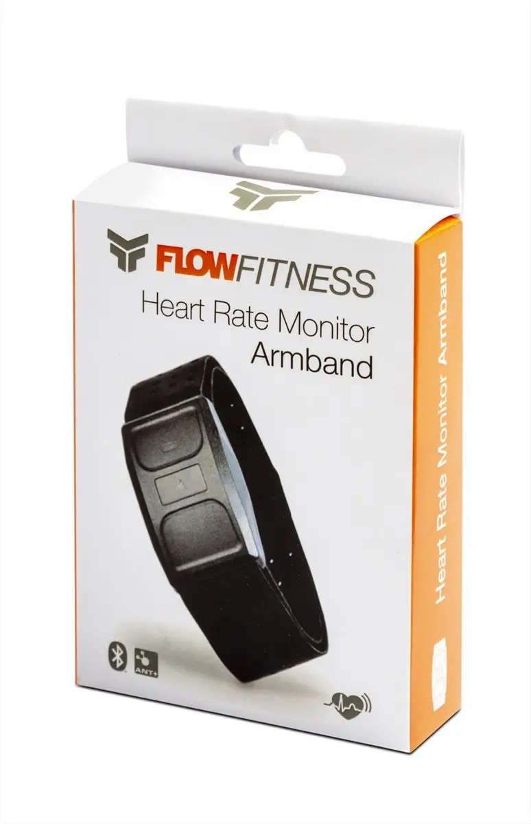 Flow Fitness FFA20003 Bluetooth Hartslagarmband - Zwart