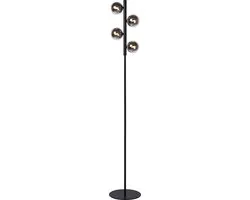 Lucide Tycho Vloerlamp 4xG9 - Zwart