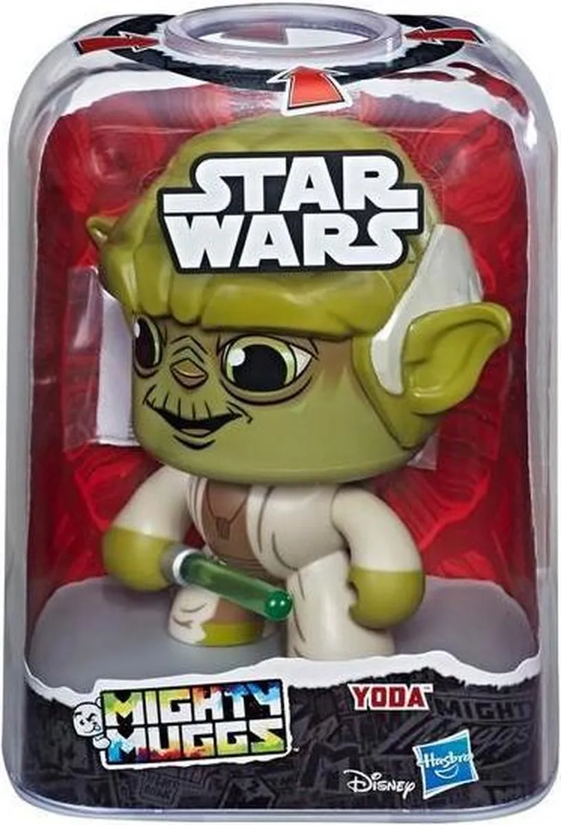 Star Wars Mighty Muggs Yoda Actiefiguur - E2179ES0