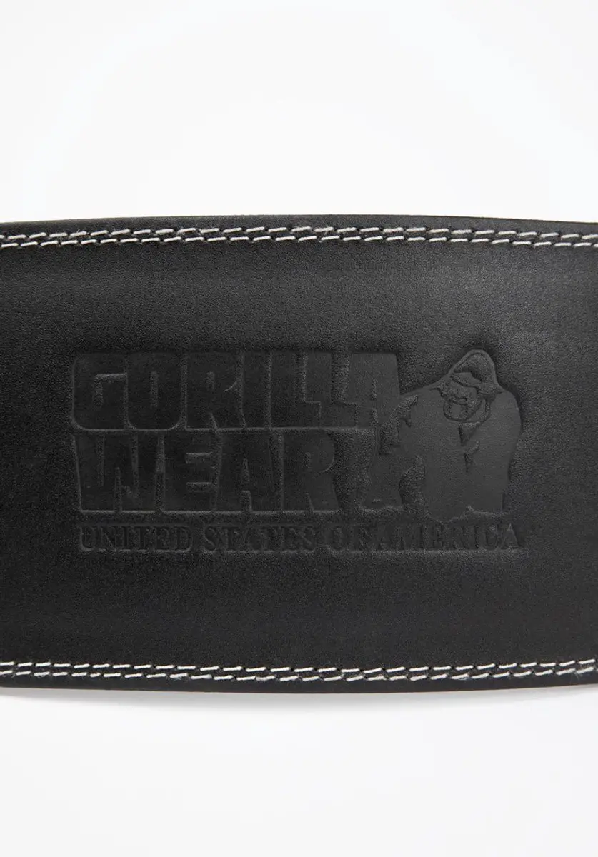Gorilla Wear Halterriem 6 Inch - Zwart - S/M