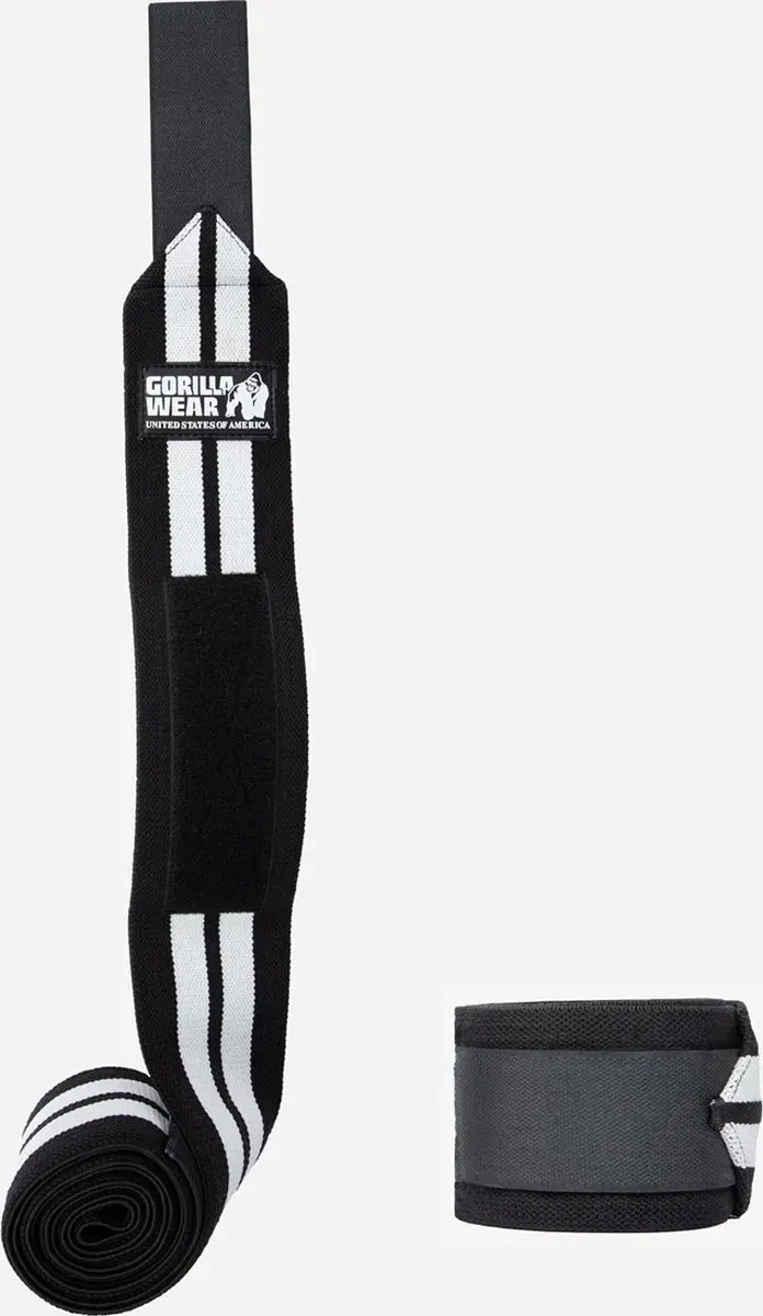 Gorilla Wear Knee Wraps 200cm - 2 Stuks