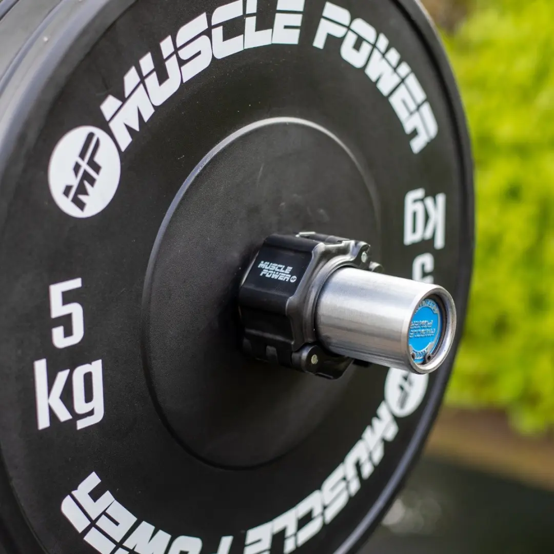 Muscle Power MP3026 Ol High Black Bumper Plate 5kg