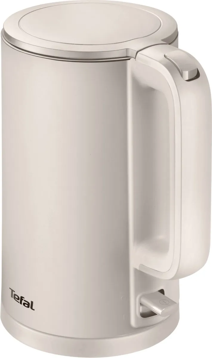 Tefal Thermo Protect KO140B - Waterkoker - 1,5L - Dubbele Wand - RVS Binnenkant - 2200W - Wit