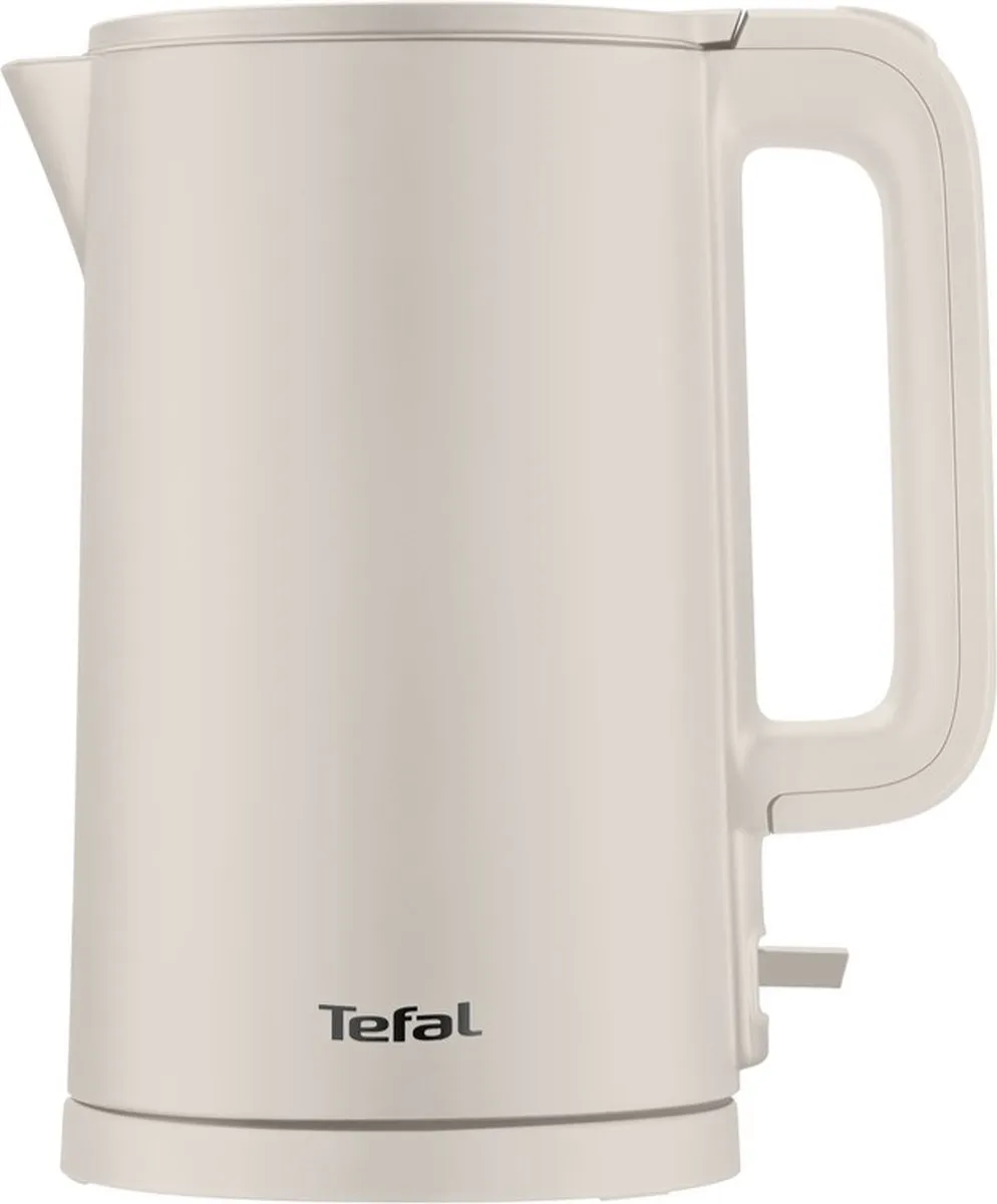 Tefal Thermo Protect KO140B - Waterkoker - 1,5L - Dubbele Wand - RVS Binnenkant - 2200W - Wit