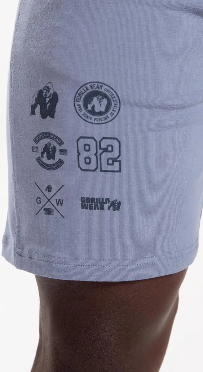 Gorilla Wear Lopez Shorts L - Blauw