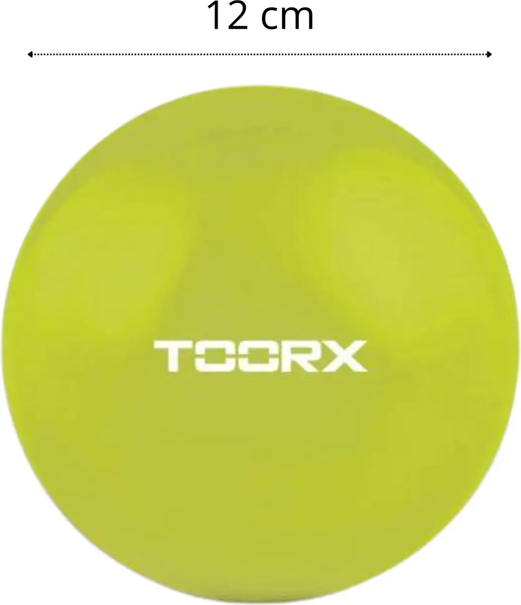 Toorx Fitnessbal 12cm - Limoengroen