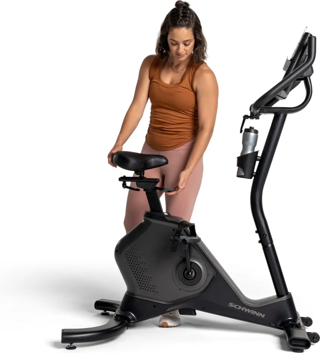 Schwinn 590U Hometrainer - 1000 Programma's - 25 Niveaus - Zwart/Grijs