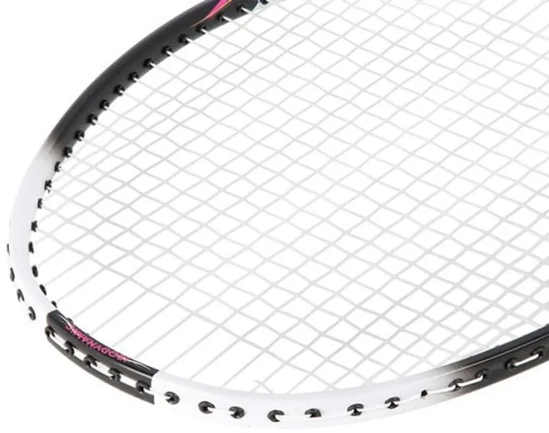 Nils NR305 Badmintonracket Carbon Isometric - L2 - Roze/Wit/Zwart