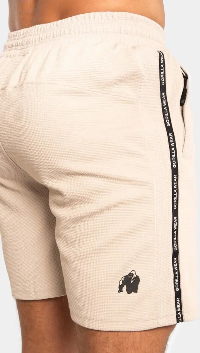 Gorilla Wear Harvey Shorts S - Beige