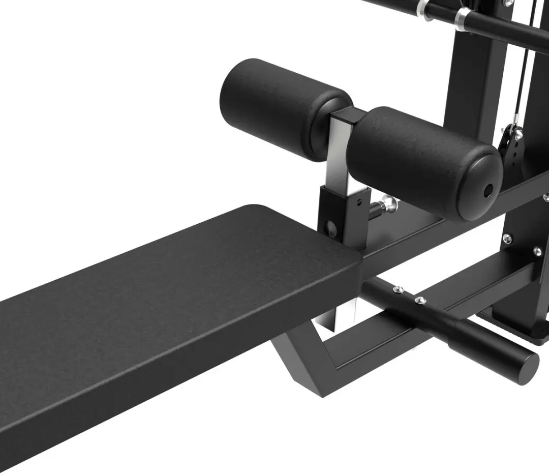 Tunturi Platinum Dual Lat Pulldown/Low Row Krachtstation - Zwart