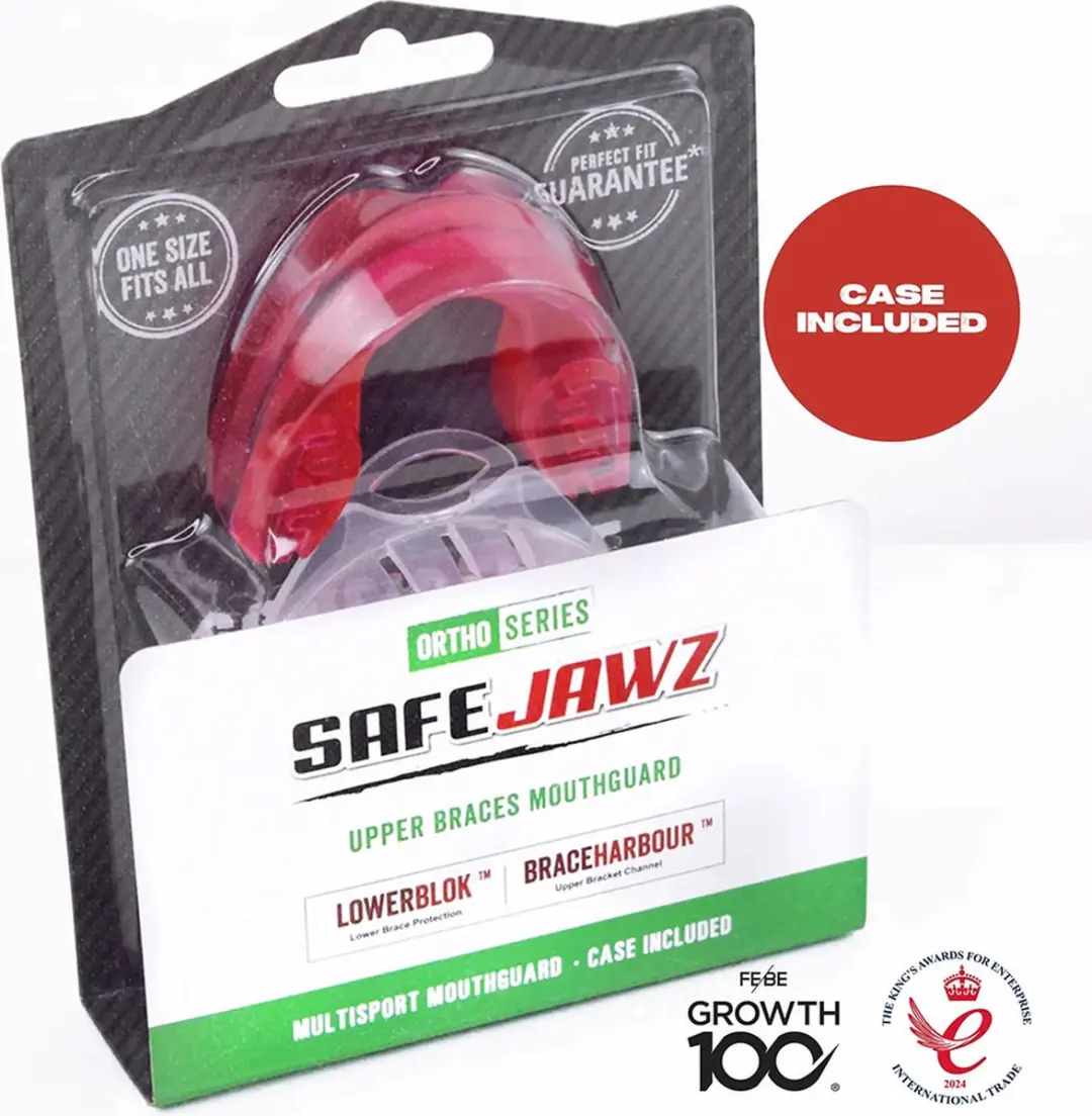 Safejawz Gebitsbeschermer Ice Roze - 12+