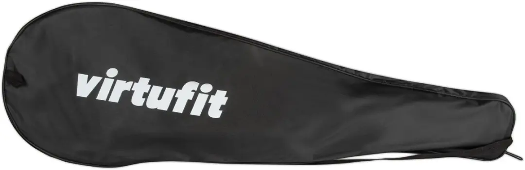 Virtufit Badminton Set Geel - 2 Rackets, 3 Shuttles - Inclusief tas