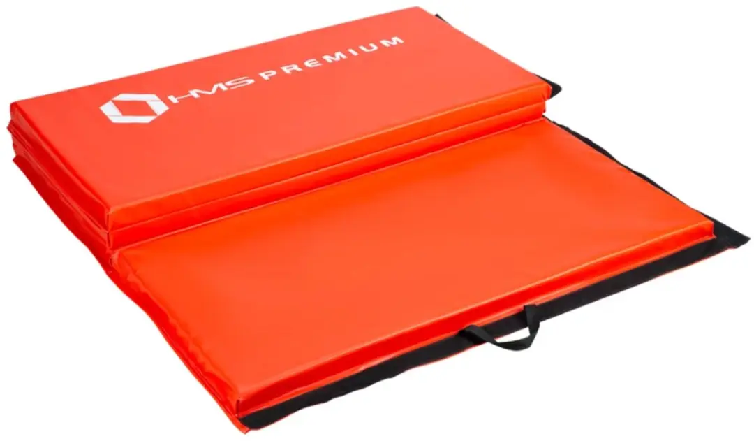 HMS Premium Opvouwbare Fitnessmat MGS01 - Rood