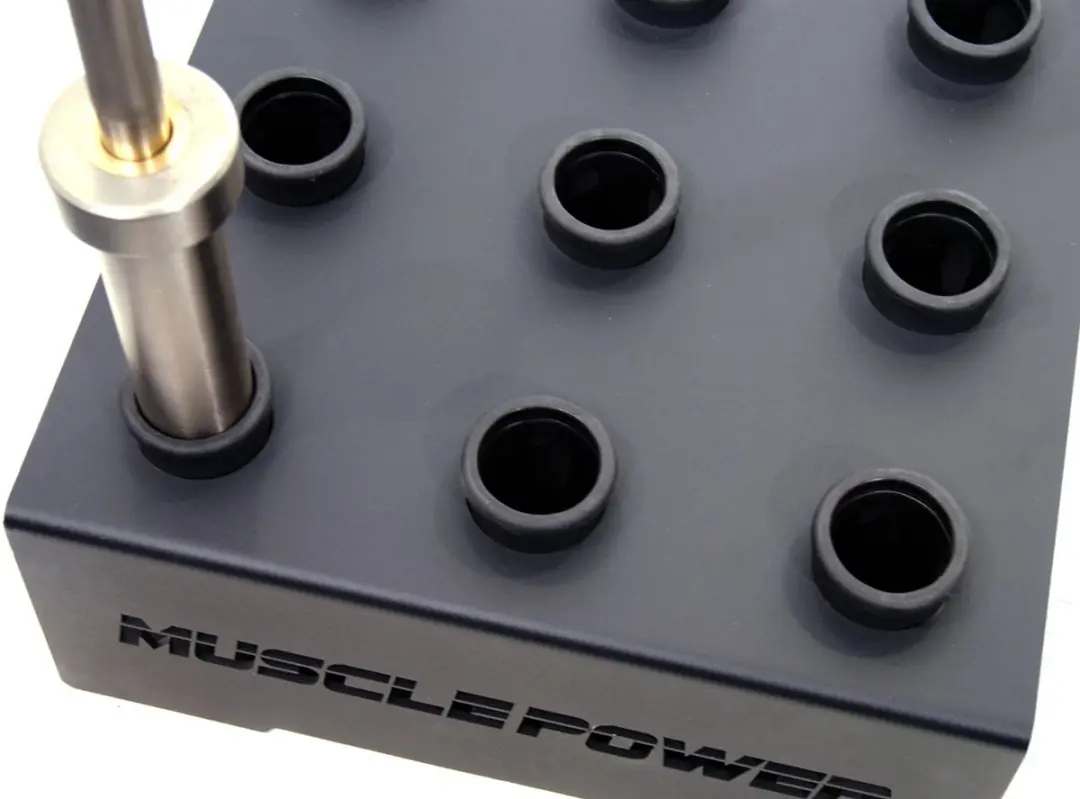 Muscle Power Halterstang - 1 Stuk - Zwart