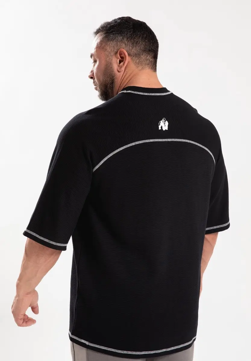 Gorilla Wear Finley Oversized T-shirt 3XL - Zwart/Grijs