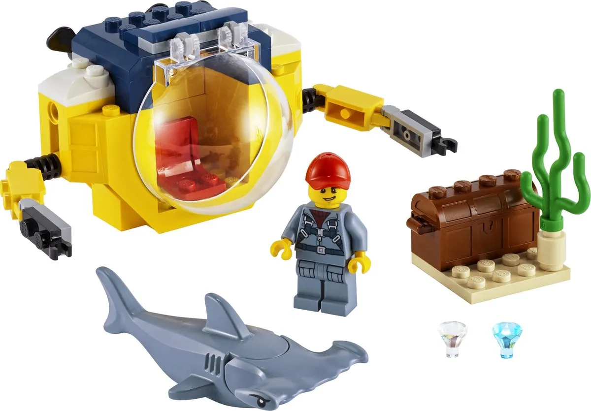 LEGO City 4+ Oceaan Mini-Duikboot 60263