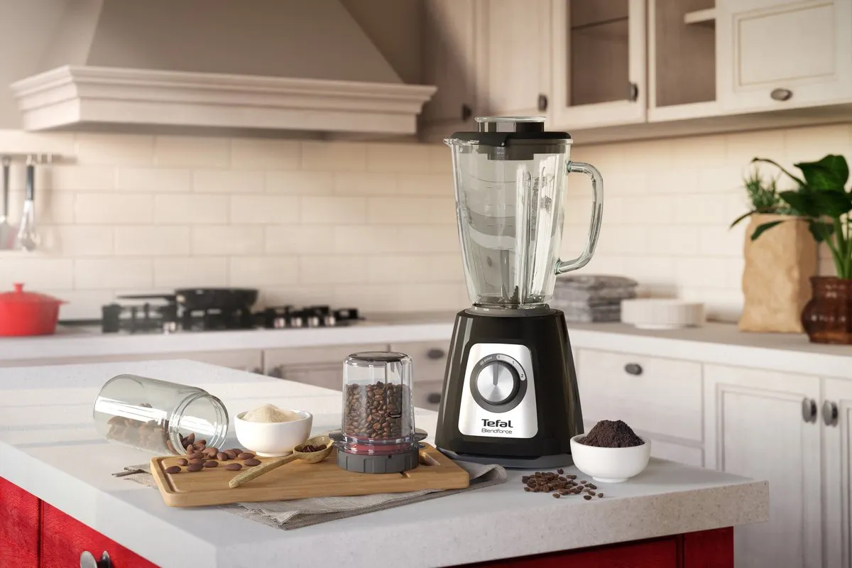 Tefal BlendForce II BL4388 Blender - 800W - 1,25L - Zwart