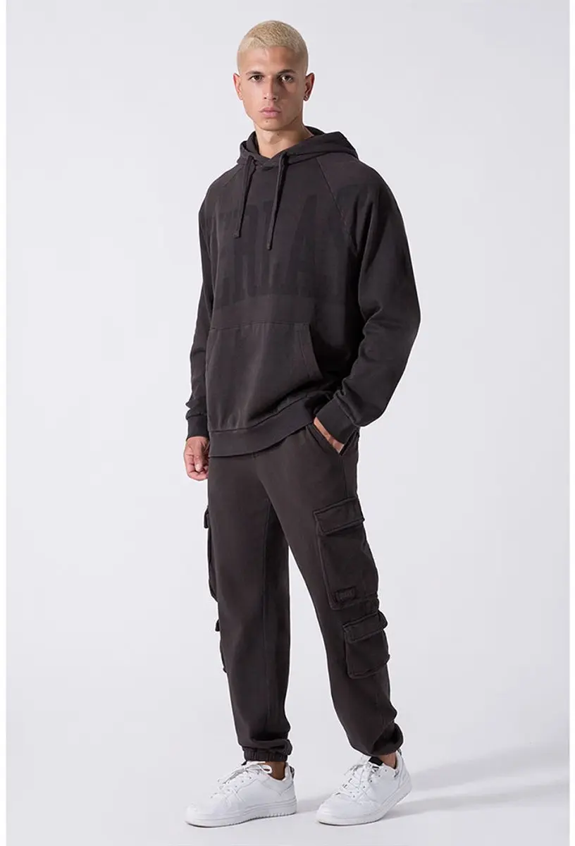 Everlast Felpa Treatmen Hoodie M - Zwart