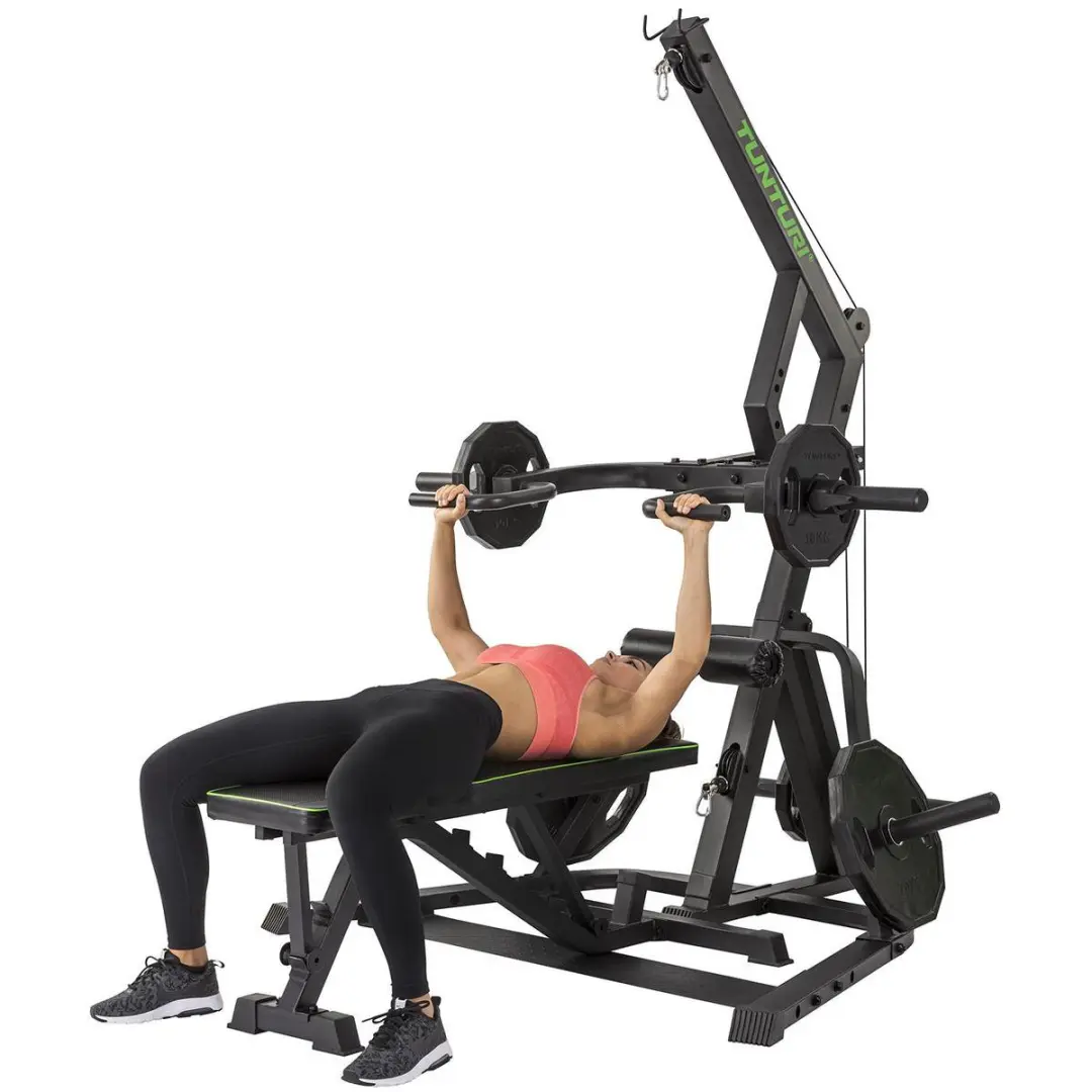 Tunturi WT85 Krachtstation - Lat Pulley - Zwart