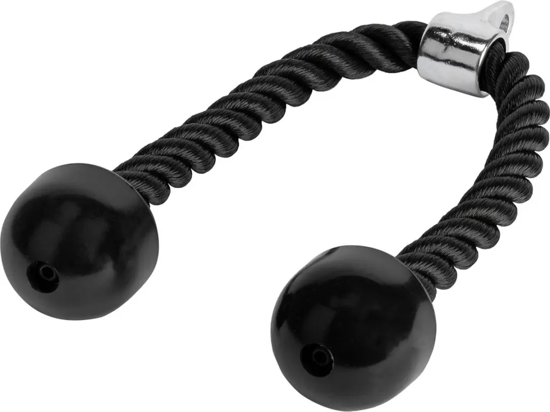 Tunturi Marcy Triceps Touw - Krachtstation - Zwart