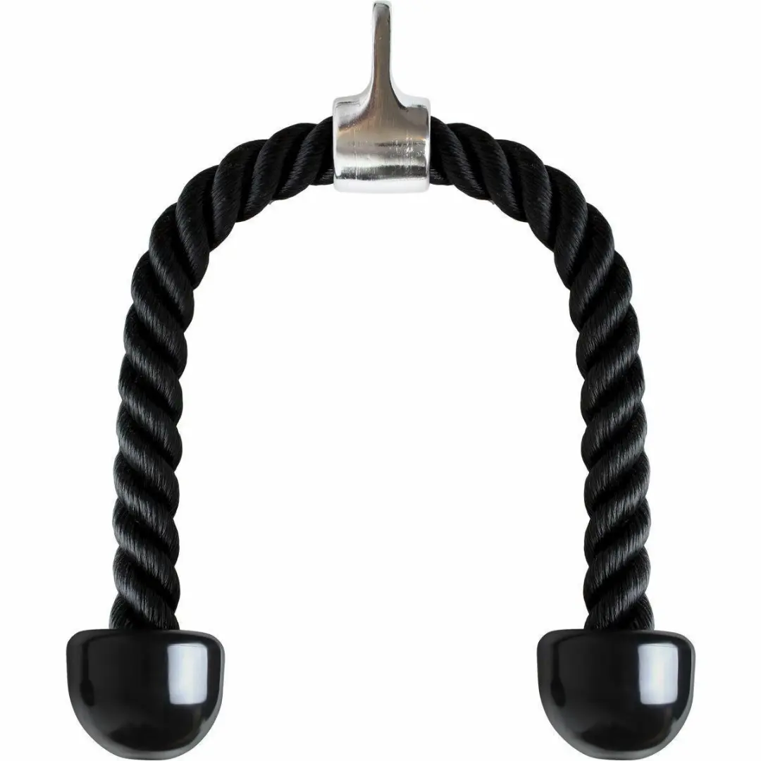 Tunturi Marcy Triceps Touw - Krachtstation - Zwart