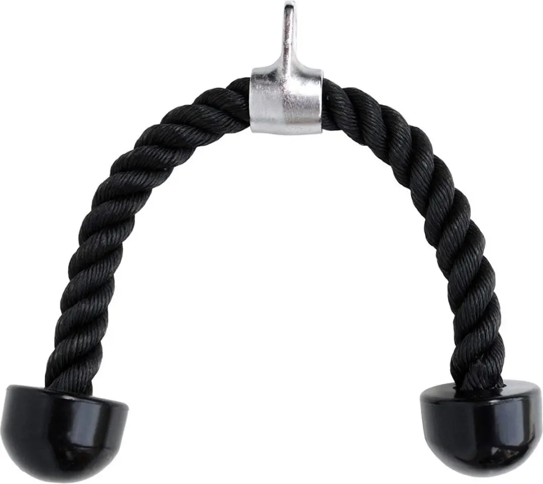 Tunturi Marcy Triceps Touw - Krachtstation - Zwart