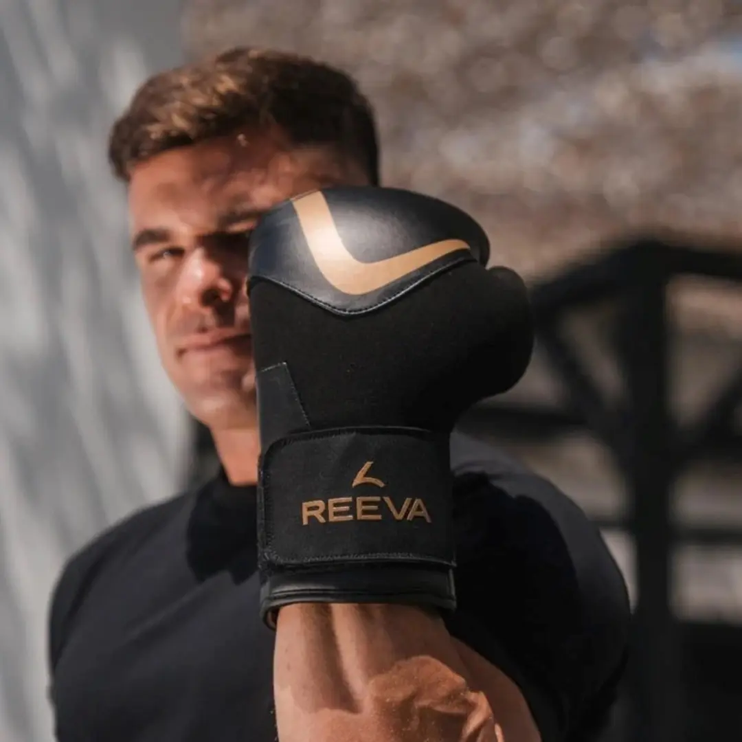 Reeva Bokshandschoenen 14 oz - Goud - afbeelding 6 van 6