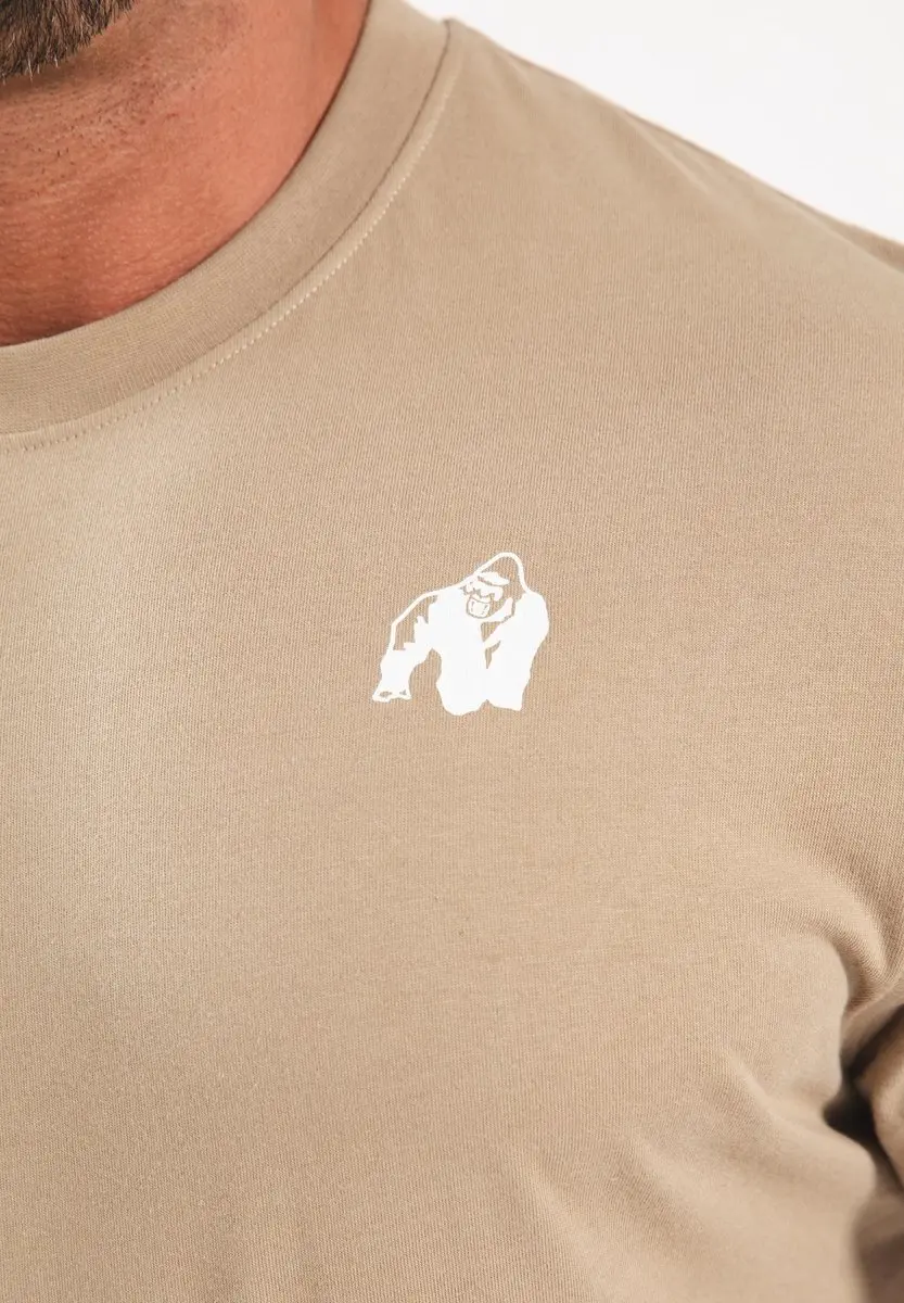 Gorilla Wear Oregon T-shirt Beige - XL